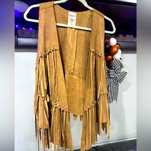 Fringe Suede Vest
